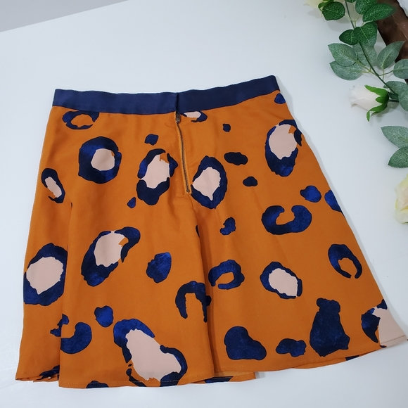 5 for $25|3.1 Phillip Lim leopard skirt.Size 12 - Picture 2 of 4